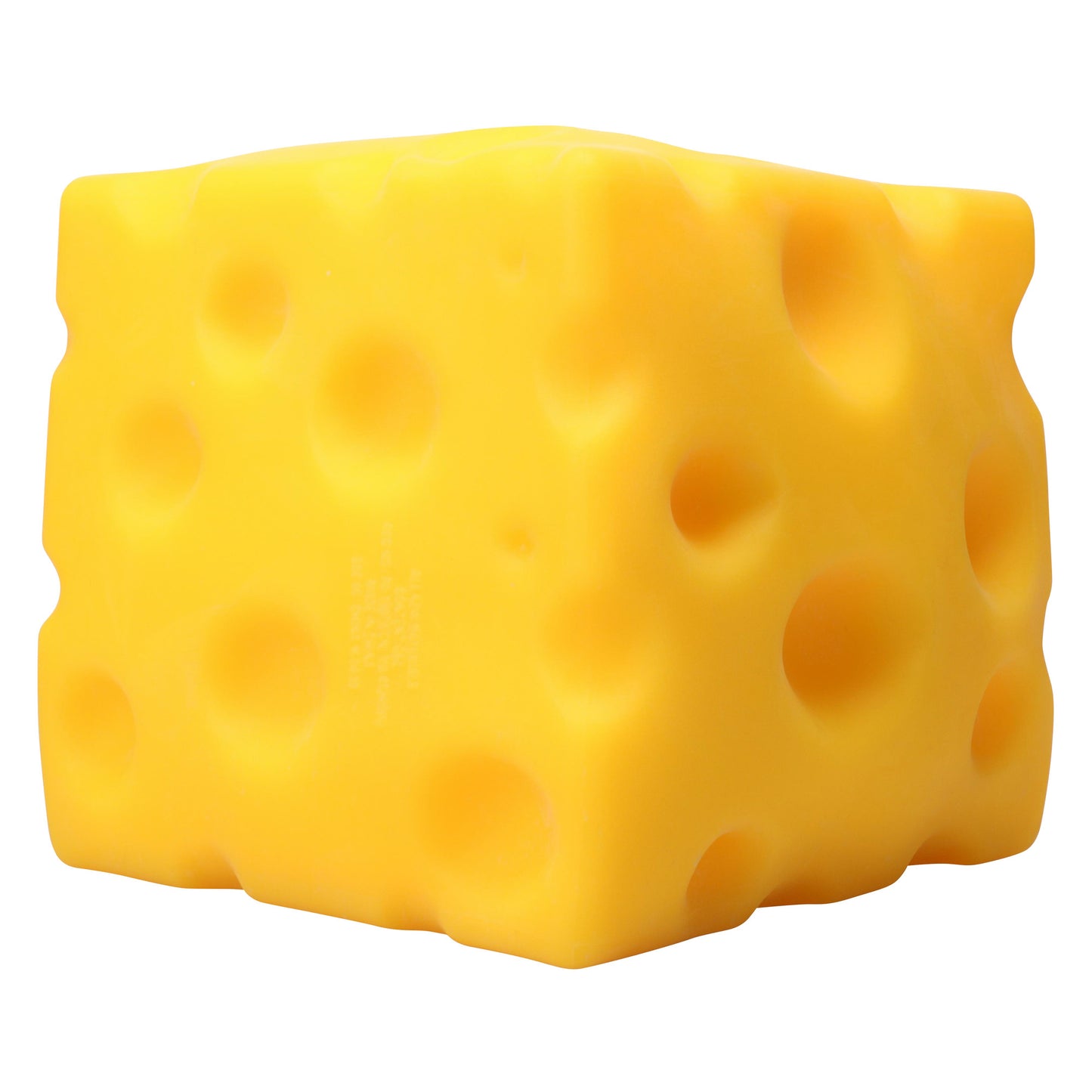 Jumbo squishy cheese stress toy