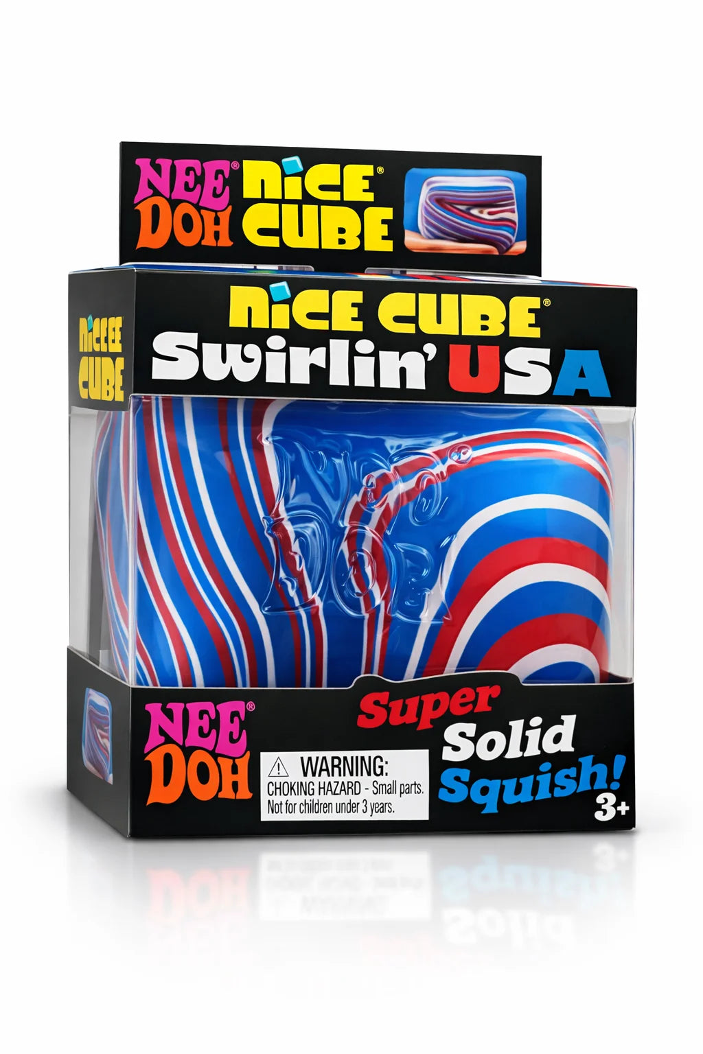 Nee Doh Nice Cube Swirlin' USA